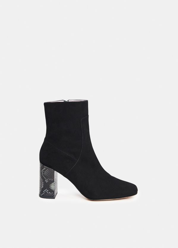 snake black boots