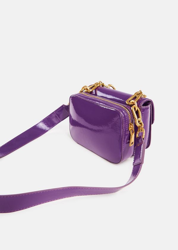 small purple bag