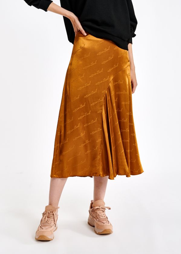 gold skirt cotton on