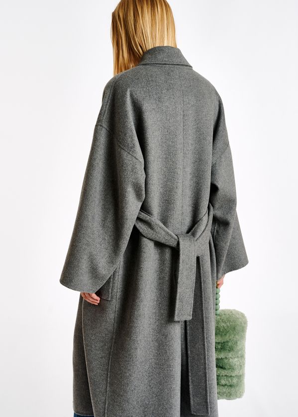 wool grey coat