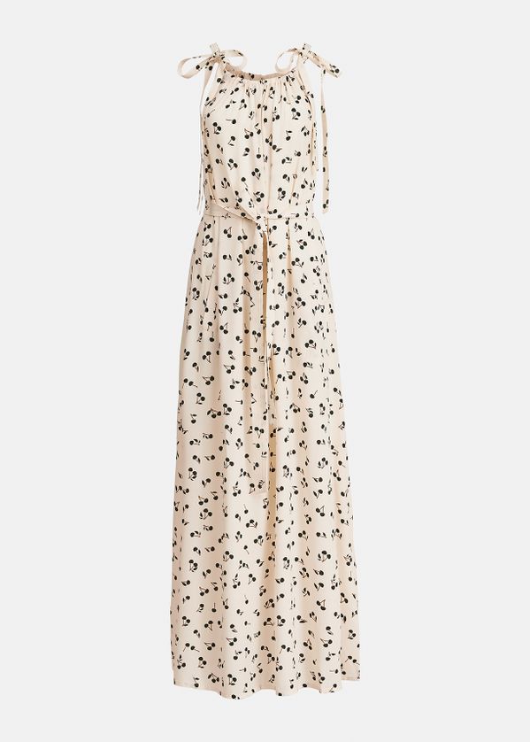 off white pattern dress