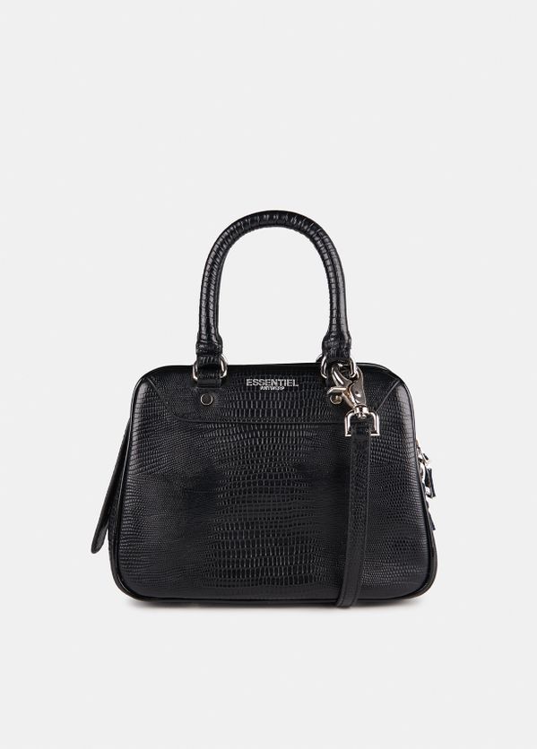 black croc effect bag