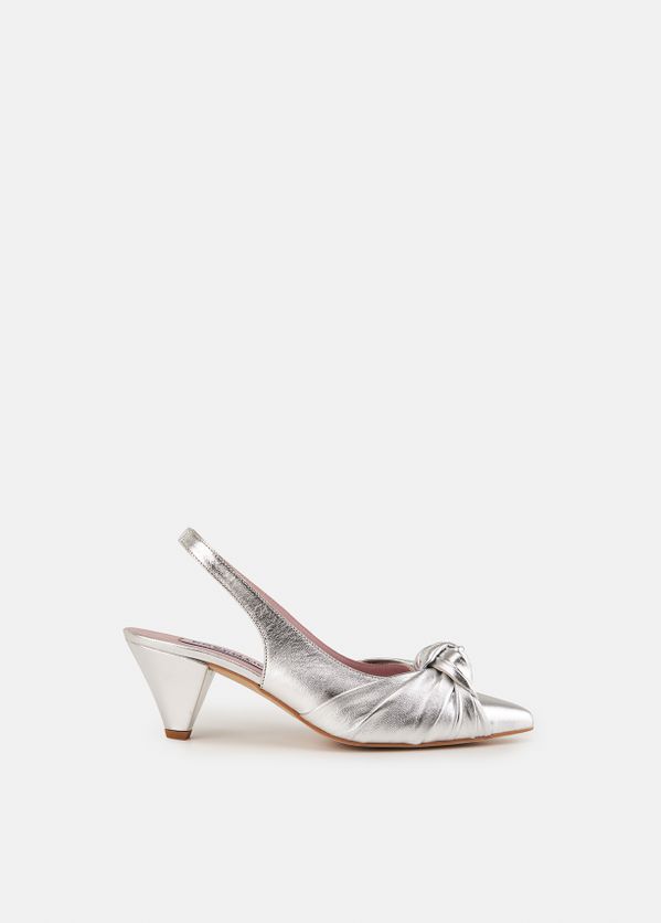 silver kitten heels uk