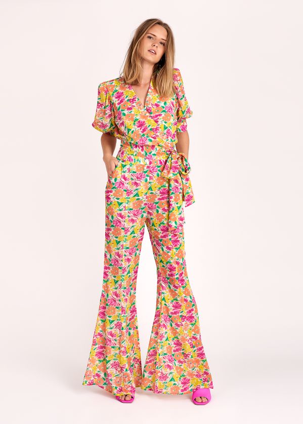 flared pants print
