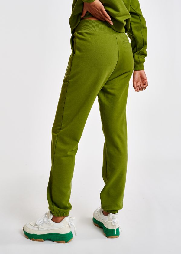 Khaki green organic cotton-jersey 