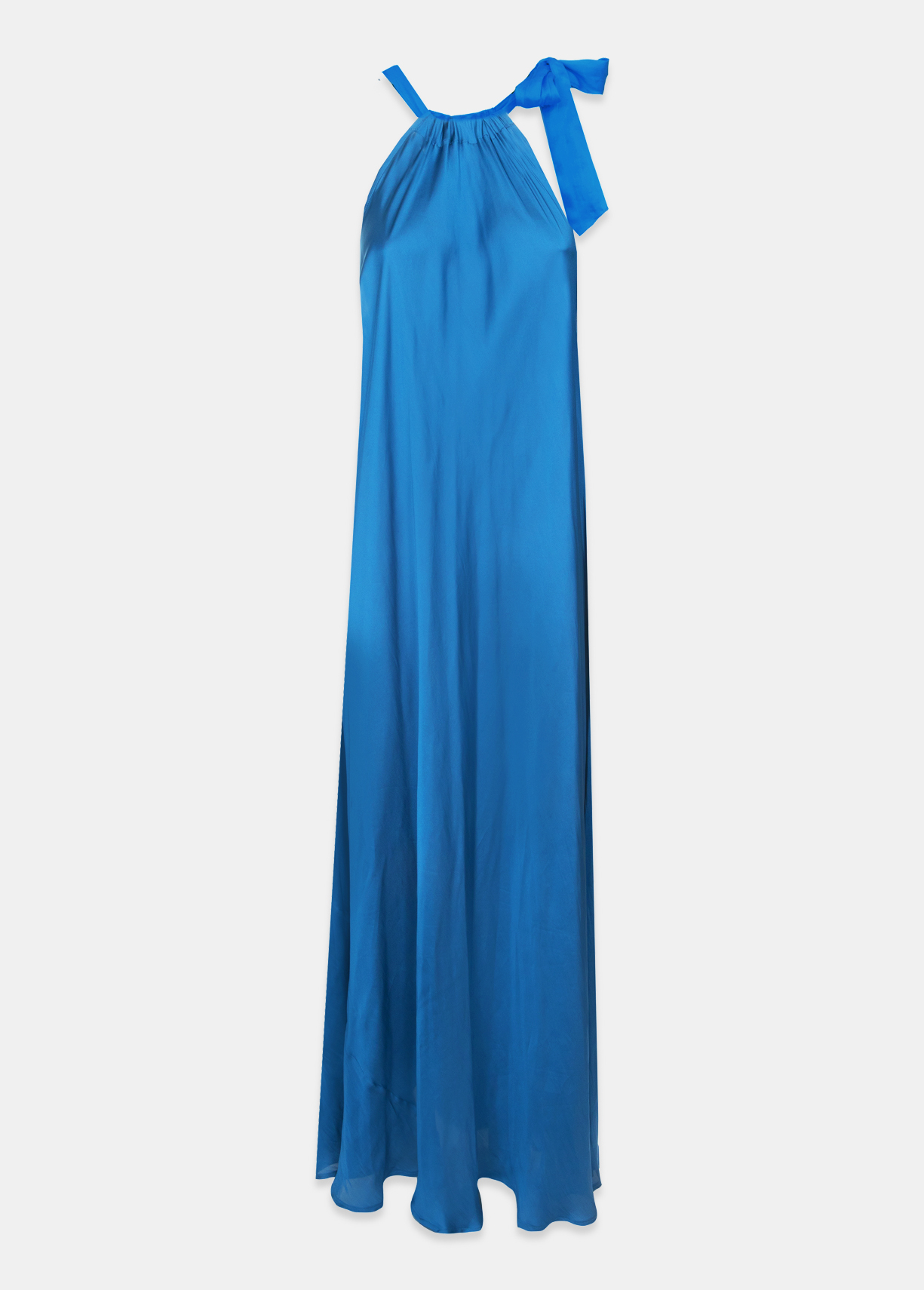 blue maxi dress