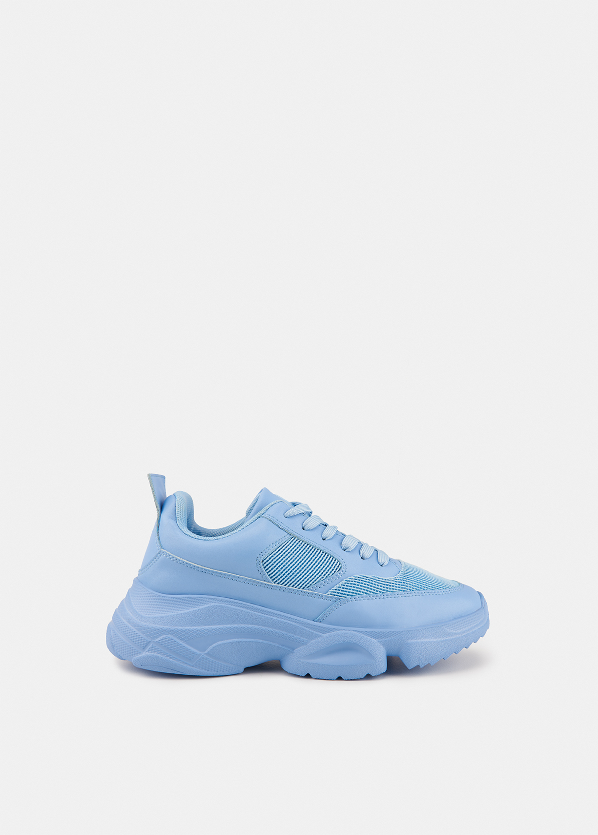 blue sneakers