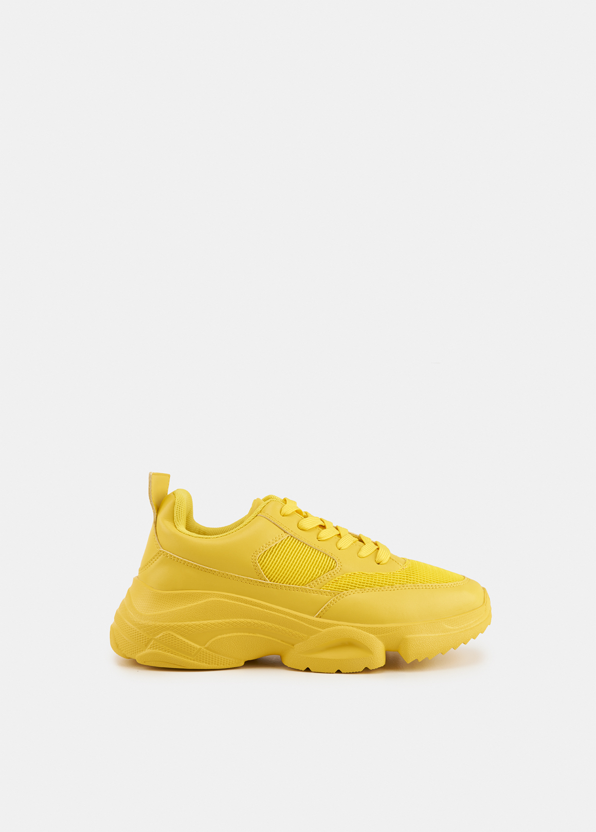 Chunky yellow sneakers Clearance